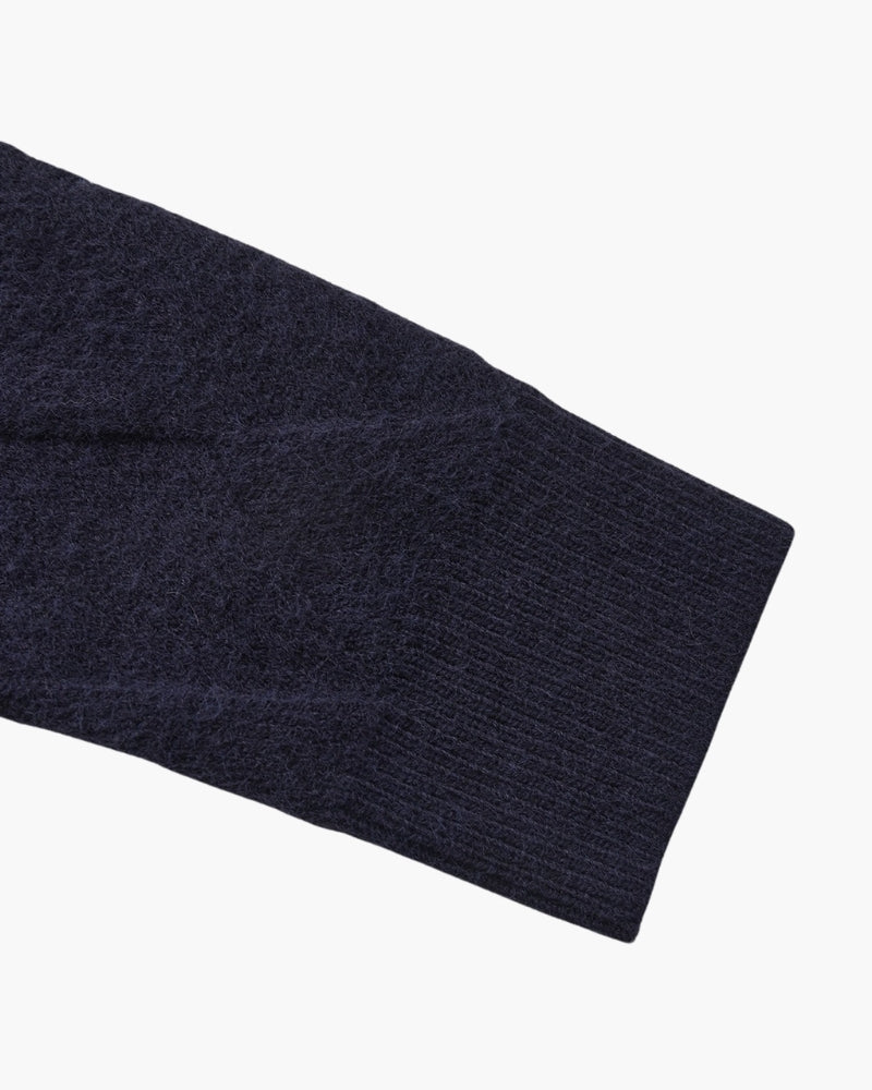 Diamond Knit Crewneck Sweater