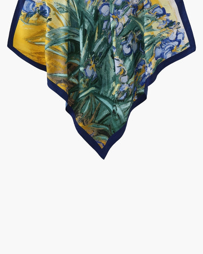 Old Money Impressionist Garden Scarf